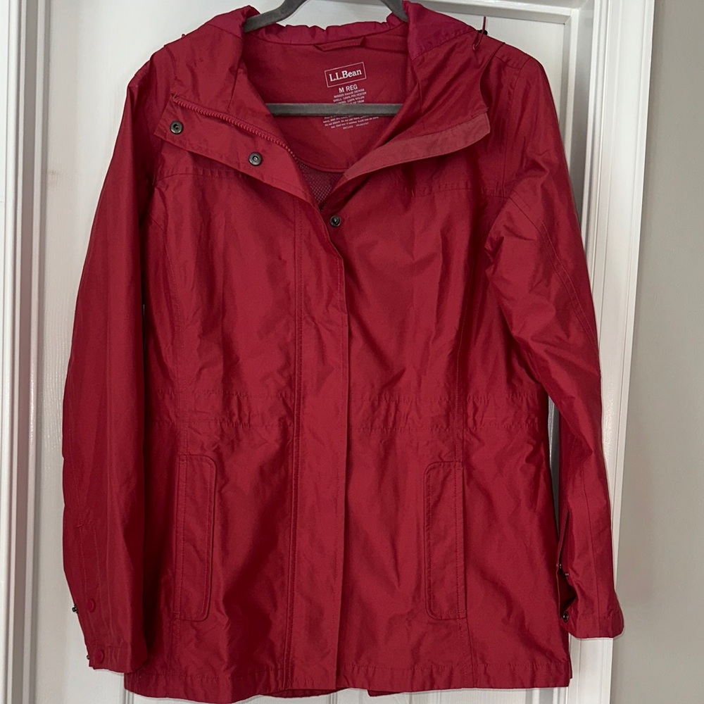 LL Bean H2Off rain jacket, Size M